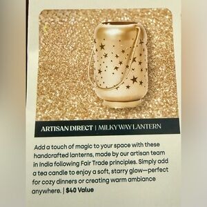 Milky Way Hanging Tealight Lantern